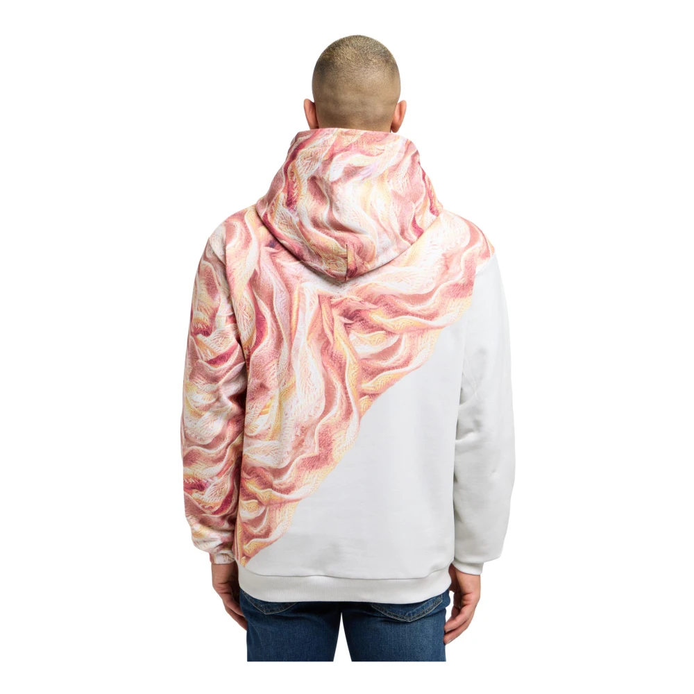 carlo colucci Minimalistische Gebreide Hoodie Multicolor Heren
