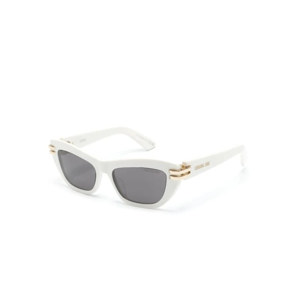 Hvite solbriller med originalveske
