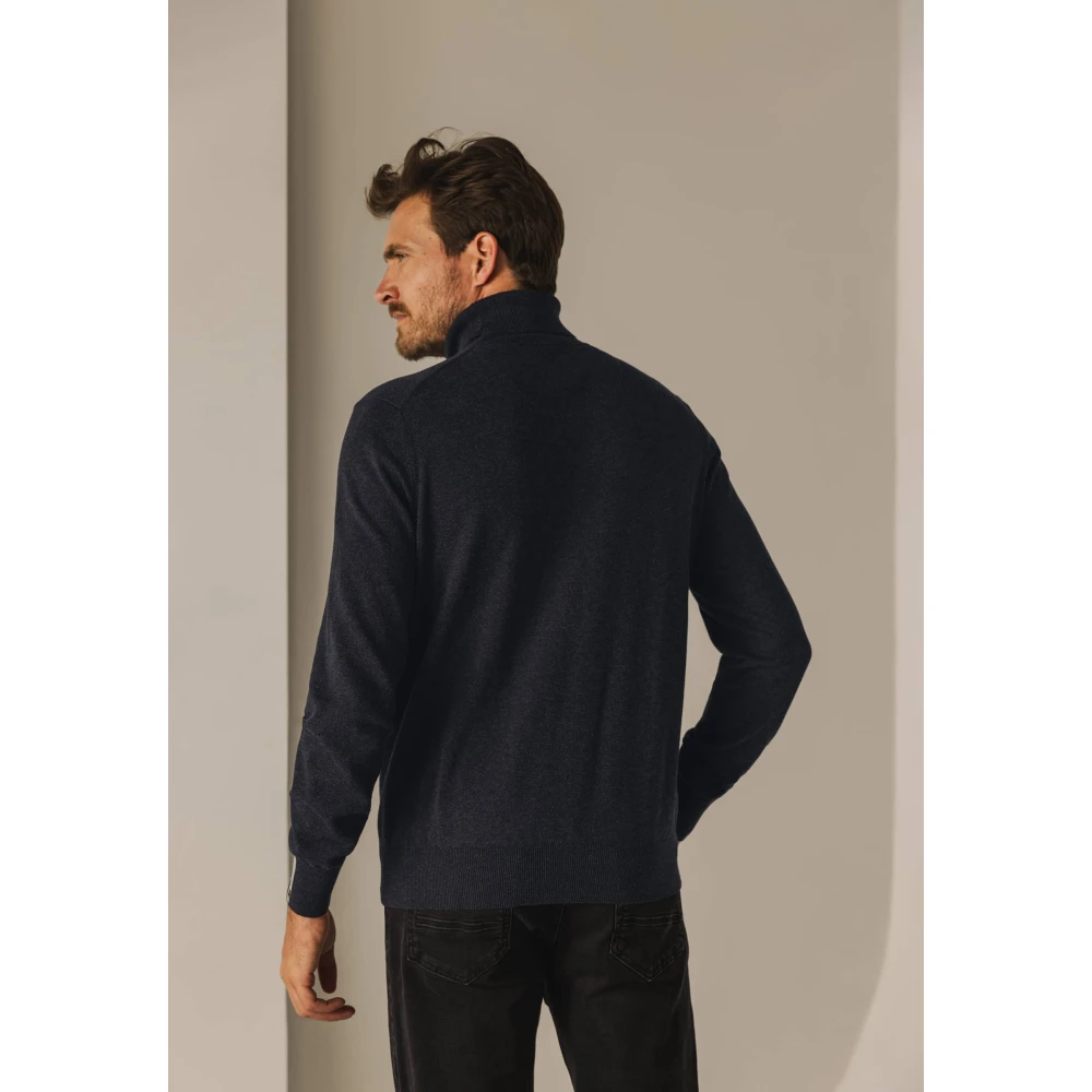 State of Art Stijlvolle Roll Neck Sweater Gray Heren