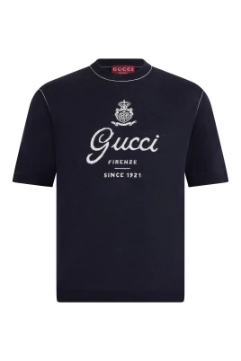 Silke- och linnesweater med Firenze Since 1921-inlägg