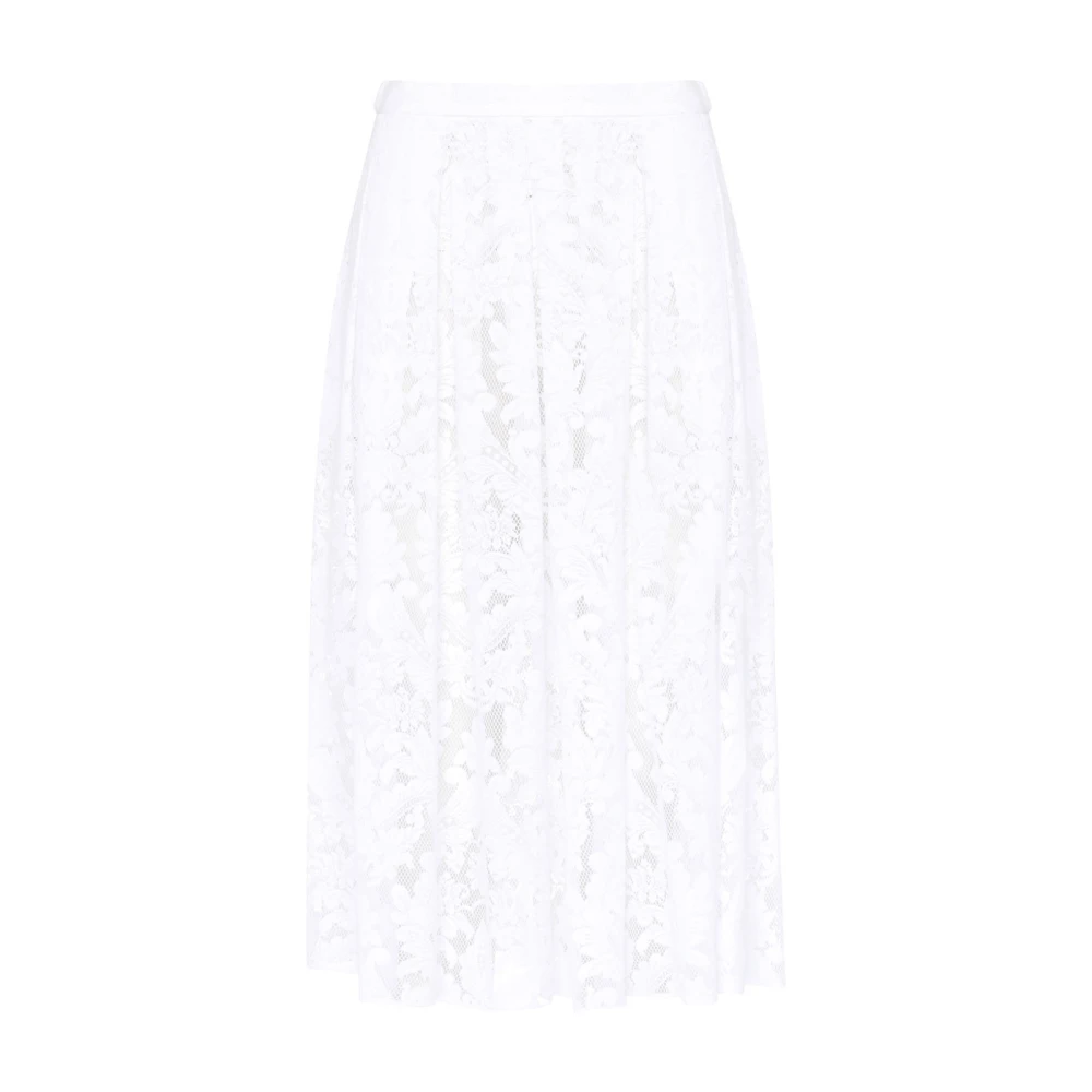 Max Mara Studio Ampezzo Stijlvolle Jurk White Dames
