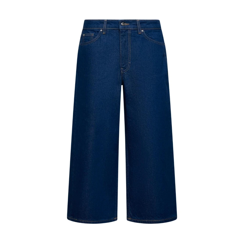 Silvian Heach Donna Blu - Pantaloni Denim Ampi - Jeans - W31