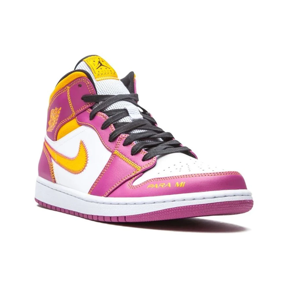 Nike Air Jordan 1 Mid Dod Sneakers Multicolor, Herr