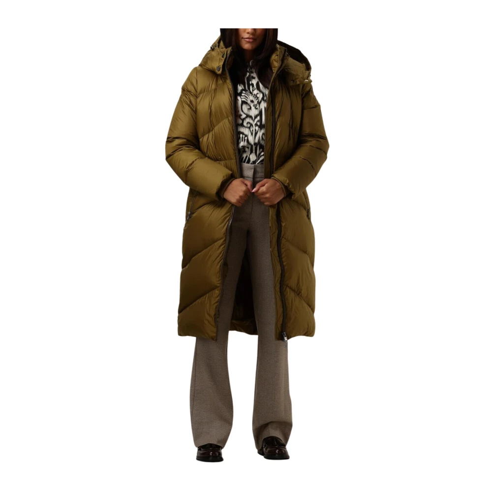 Beaumont Noel Gewatteerde Jas Groen Puffer Stijl Green Dames