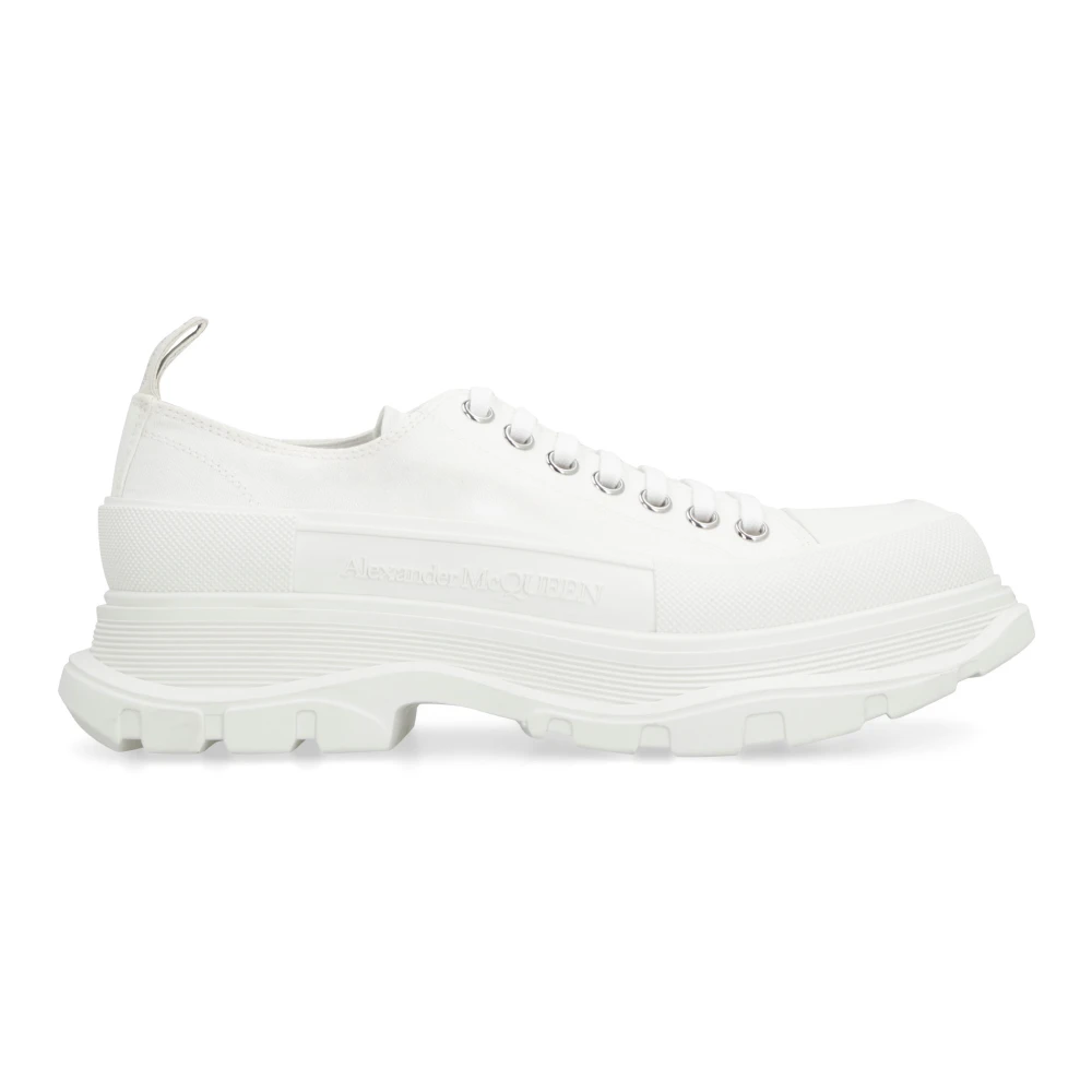 Alexander McQueen Tread Slick Lace-Up Schoenen Heren Schoenen Wit