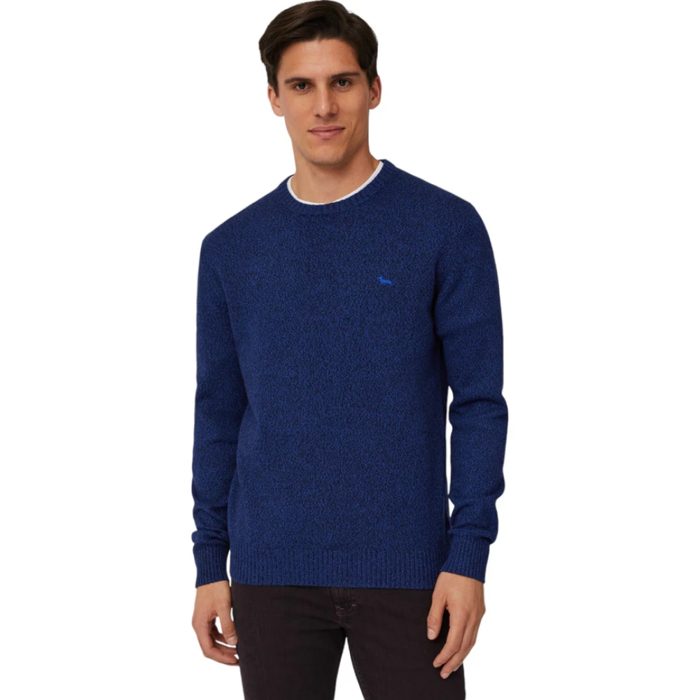 Harmont & Blaine Ronde Hals Trui Blue Heren