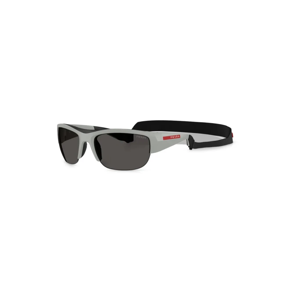Prada Men's Gray Sunglasses, One Size, Ps A01s 13Z5s0 Sunglasses
