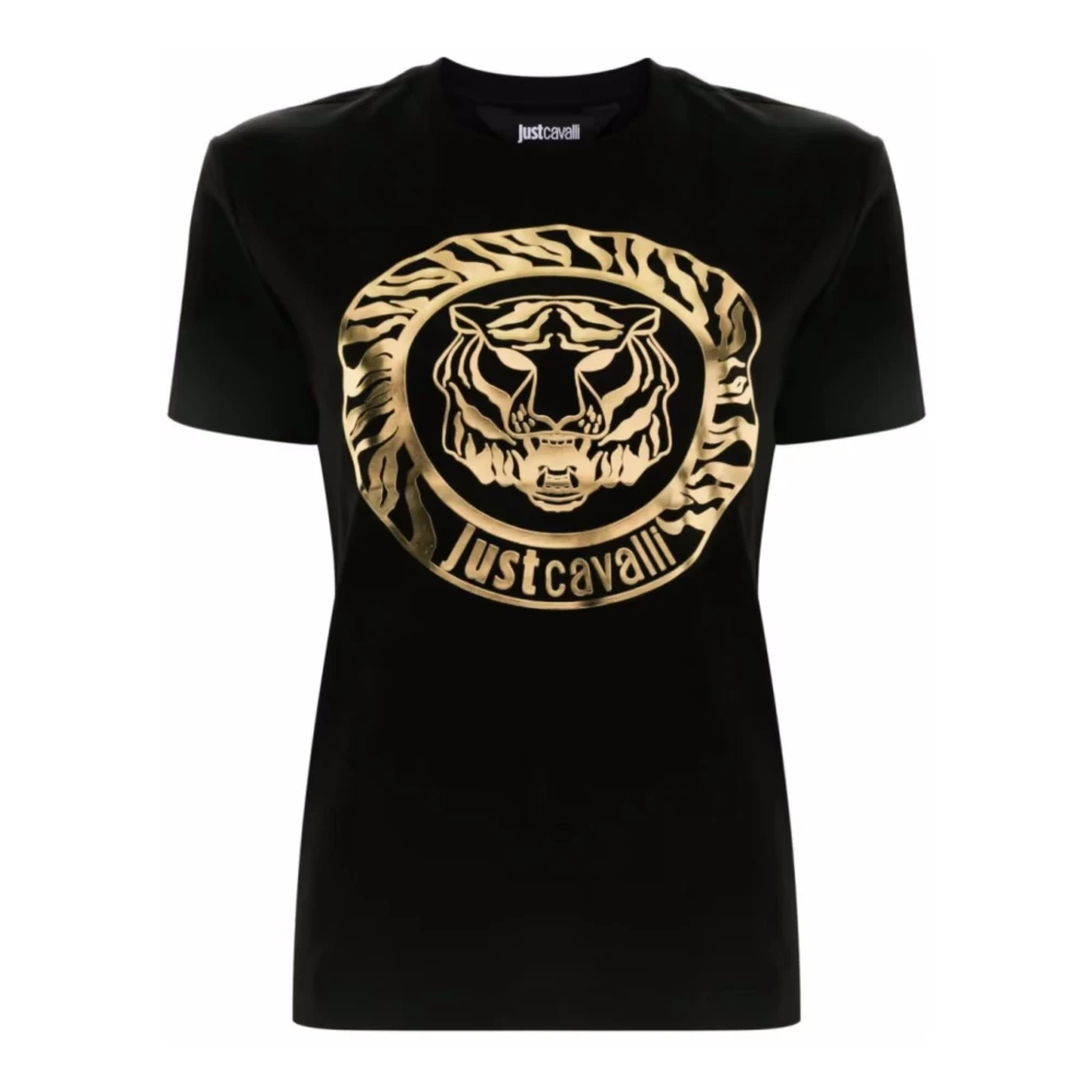 Just Cavalli T-Shirts Black Dames