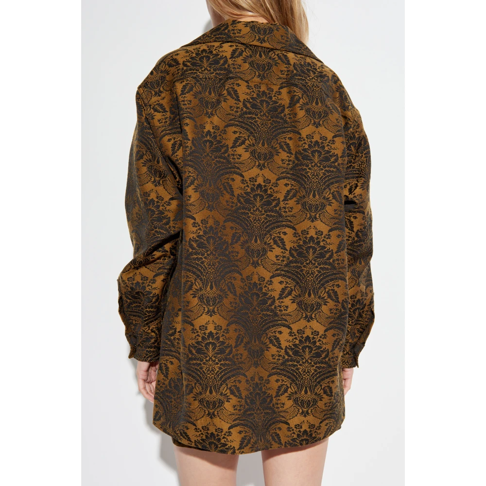 Max Mara Top Anemone Brown Dames