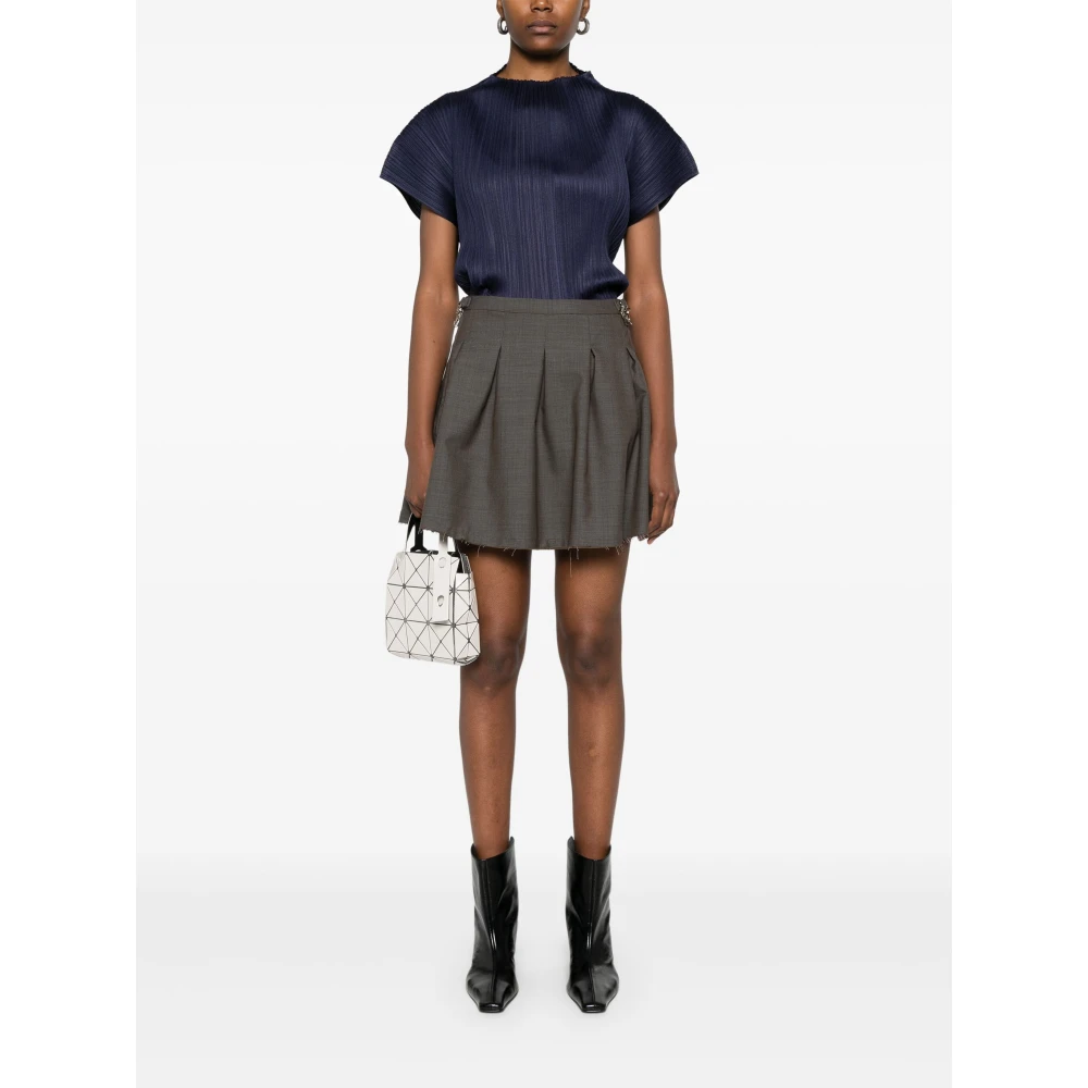 Issey Miyake Casual Katoenen Overhemd voor Mannen Blue Dames