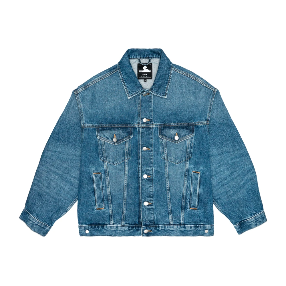 Edwin Arctic Blue Denim Oversized Jack Blue Heren