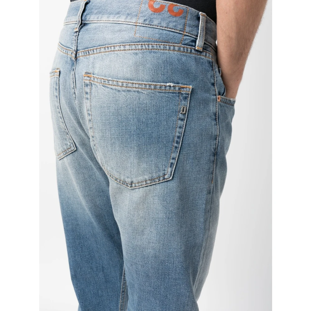Dondup Iconische Broek Blue Heren
