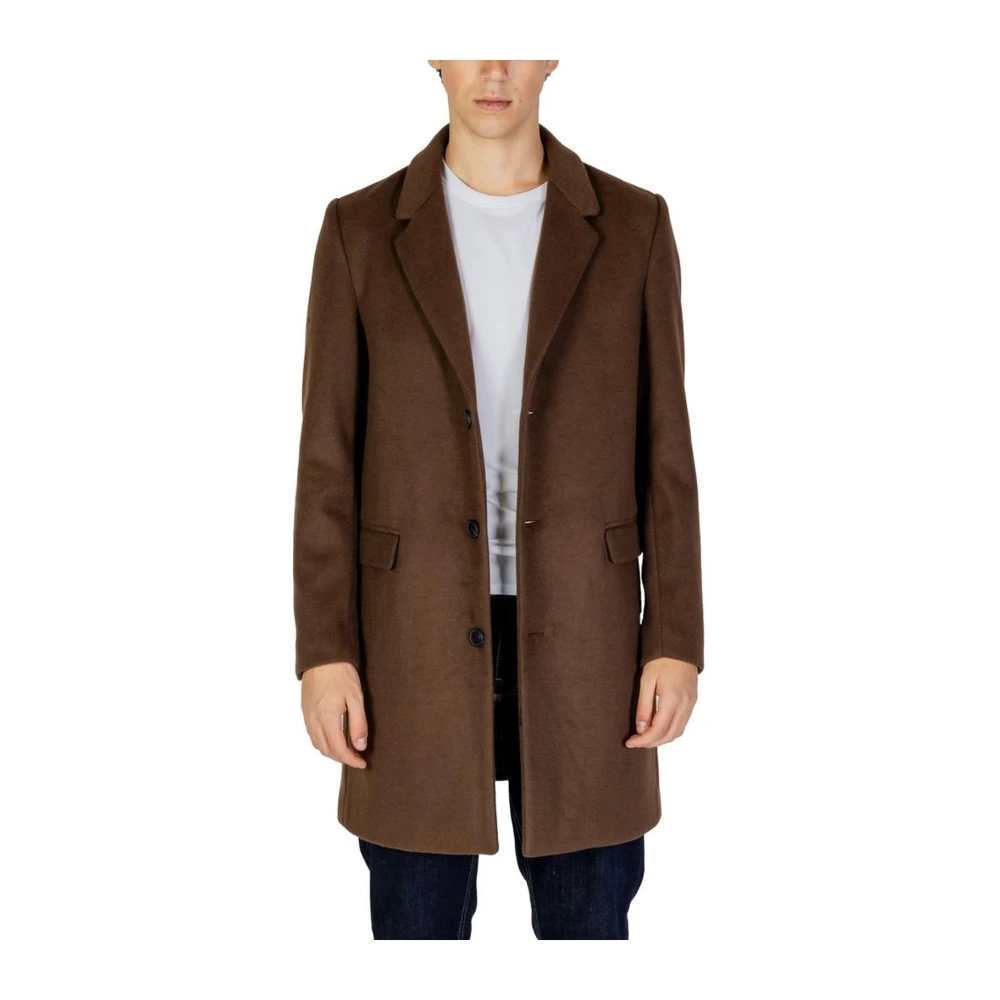 Antony Morato Herfst Winter Blend Jas Heren Collectie Brown Heren