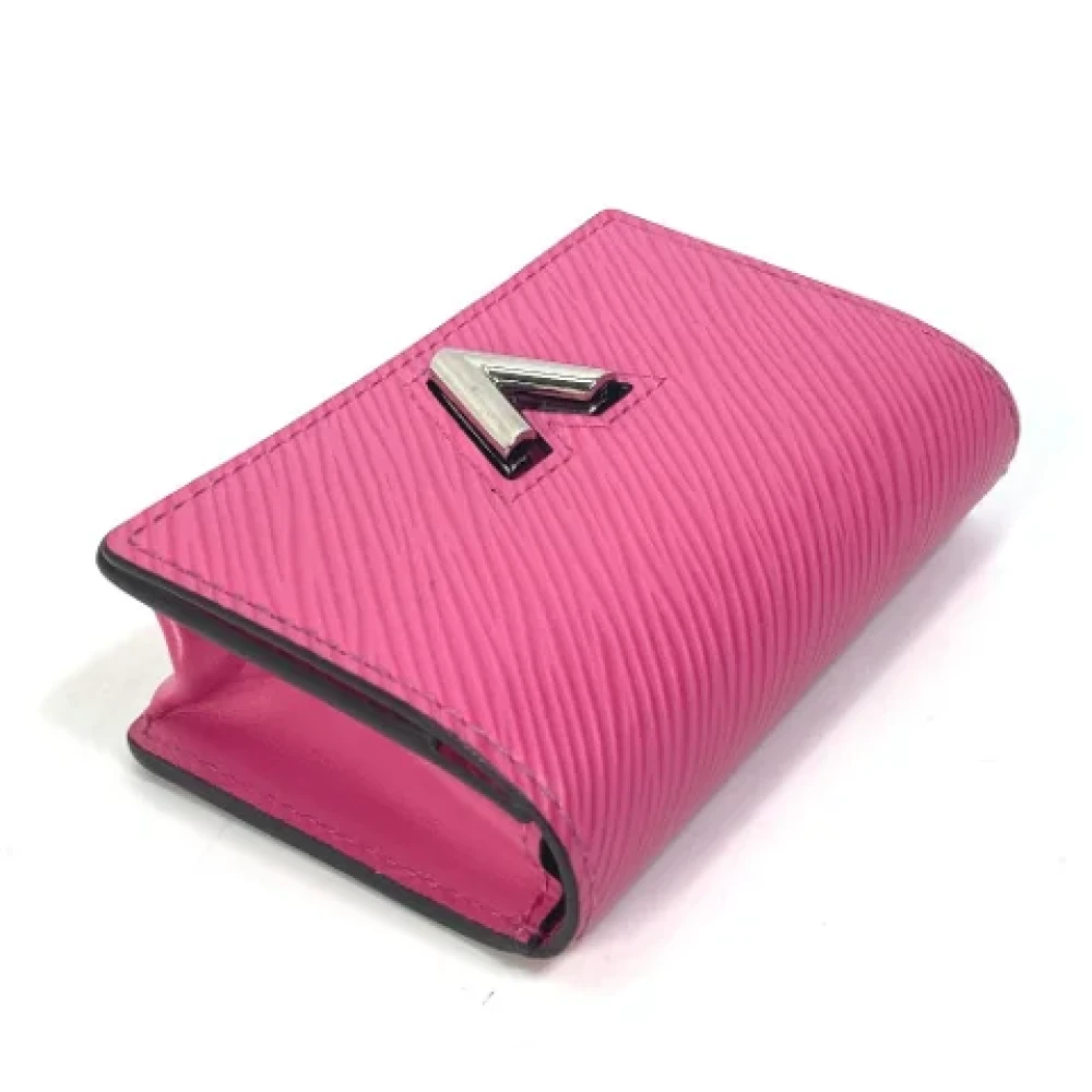 Louis Vuitton Vintage Pre-owned Leather wallets Pink Dames