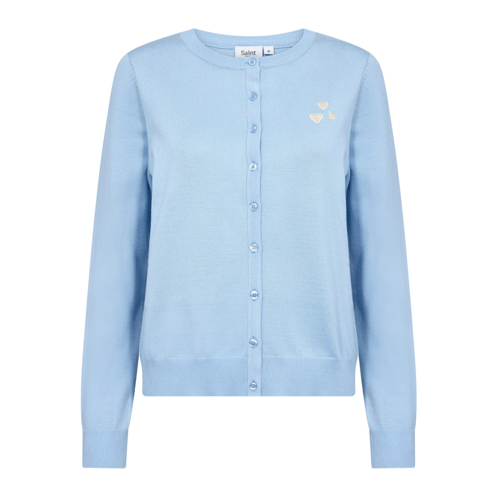 Saint Tropez Valentinasz Cardigan Airy Blue Dames