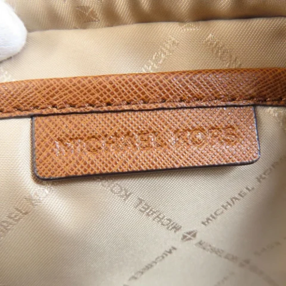 Michael Kors Pre-owned Fabric shoulder-bags Brown Dames