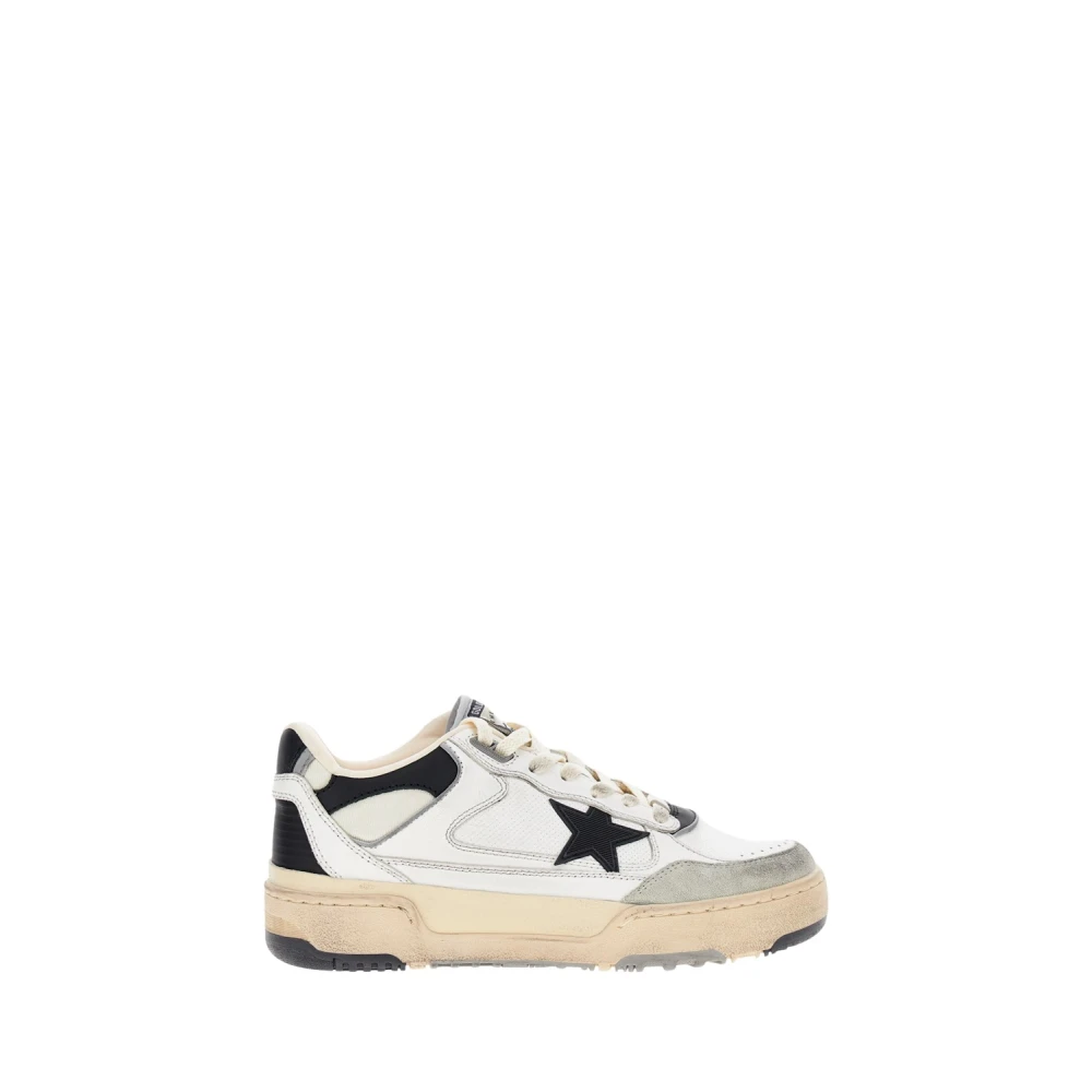 Golden Goose Women's White/Golden Forty2 Sneaker