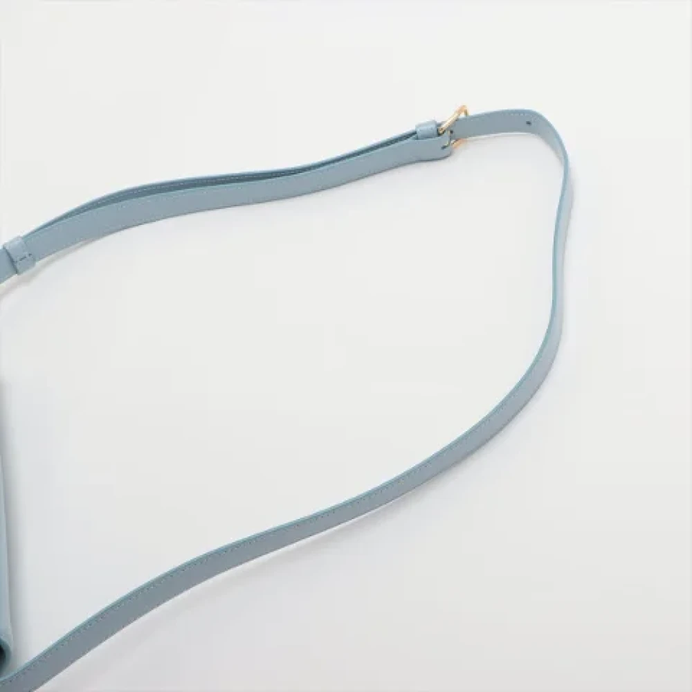 Celine Vintage Pre-owned Leather celine-bags Blue Dames