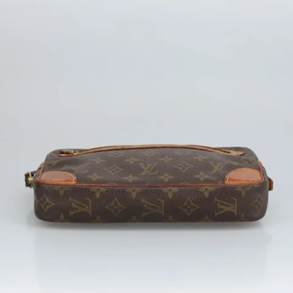 Louis Vuitton Vintage Pre-owned Canvas clutches Brown Dames