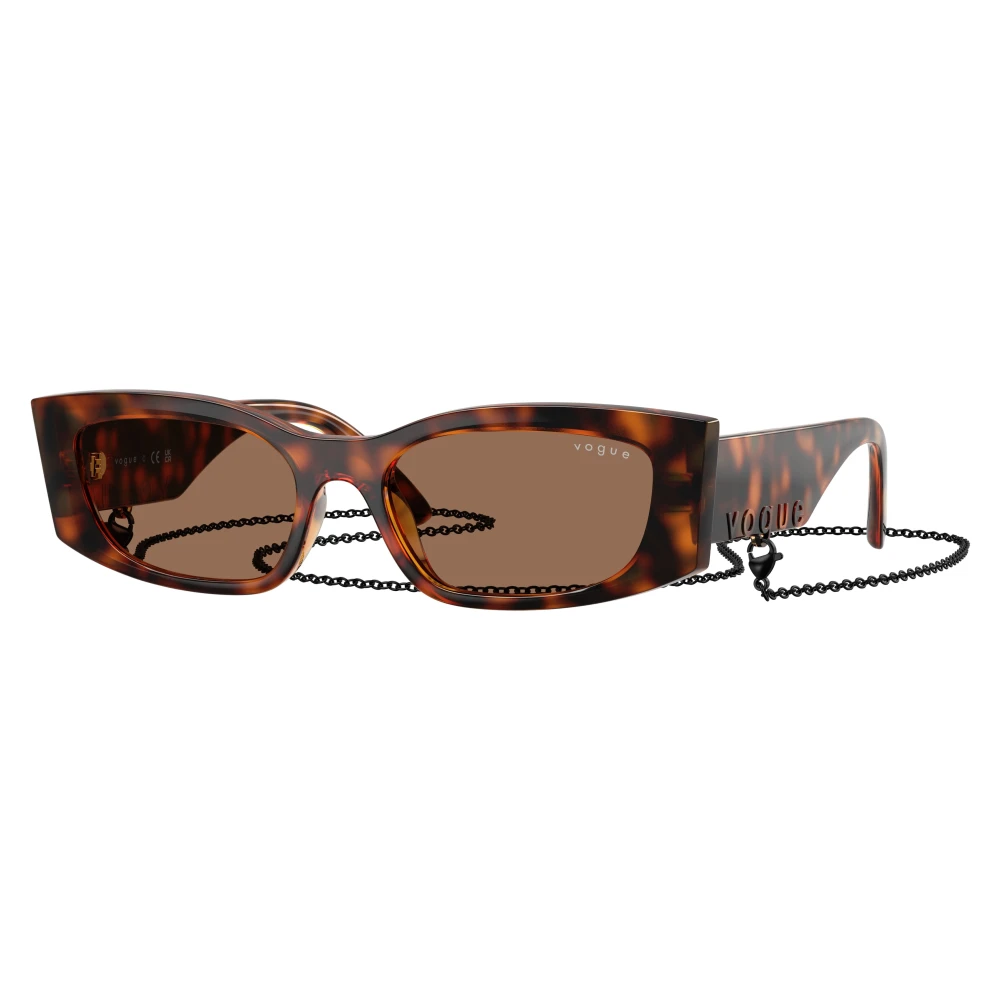Vogue Women's Brown Sunglasses, 53 Mm, Vo5655su Sunglasses