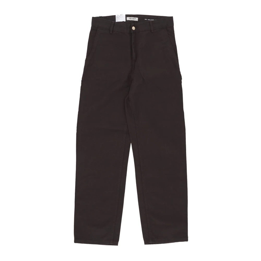 Carhartt WIP Klassieke Werkbroek Rechte Broek Black Dames