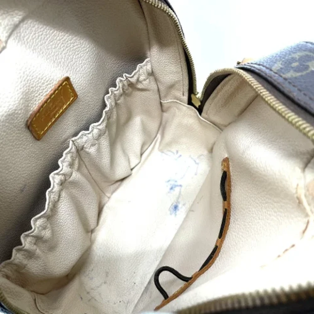 Louis Vuitton Vintage Pre-owned Cotton louis-vuitton-bags Brown Dames