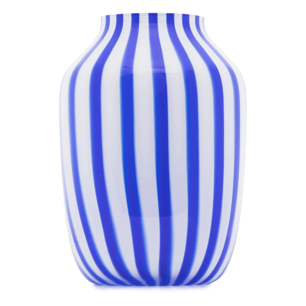Hay Unisex Blue Glass Juice Vase