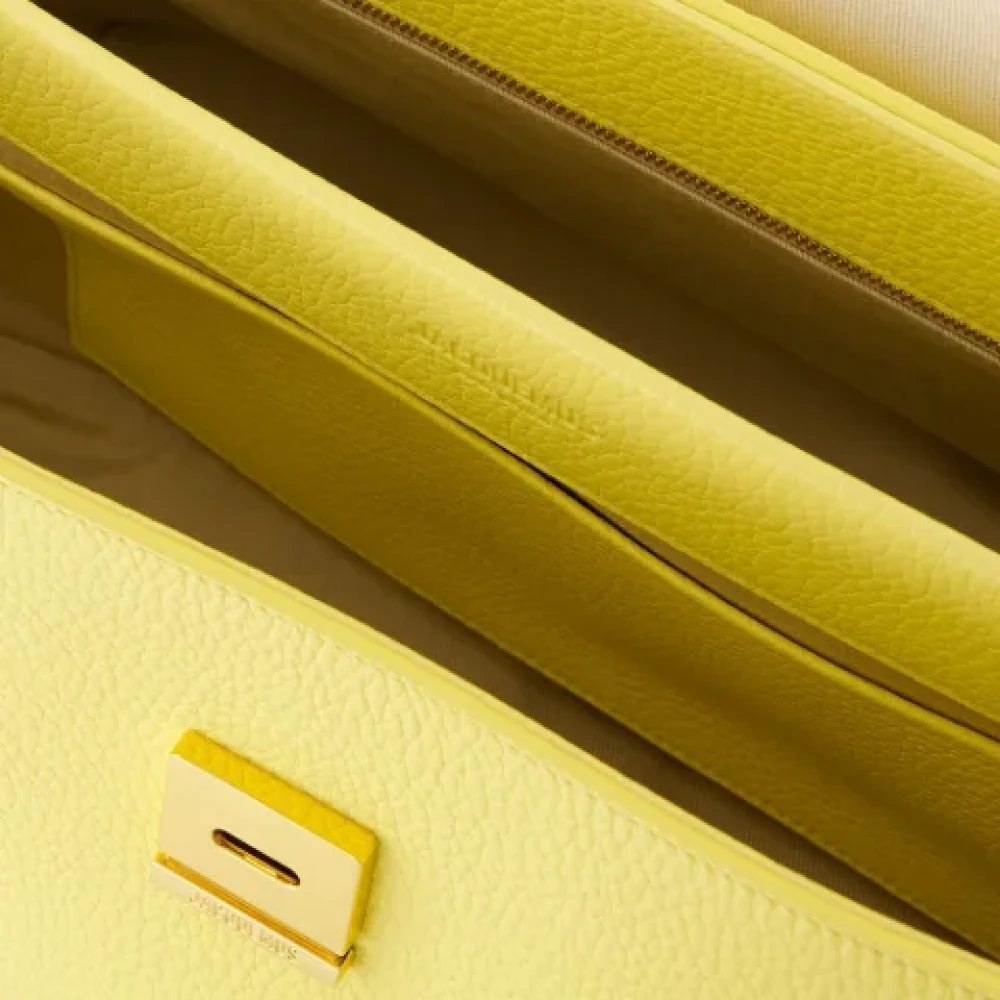 Jacquemus Leather handbags Yellow Dames