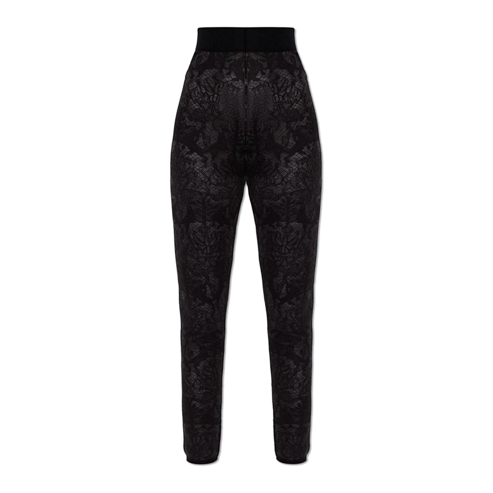 Fabiana Filippi Wollen broek Black Dames