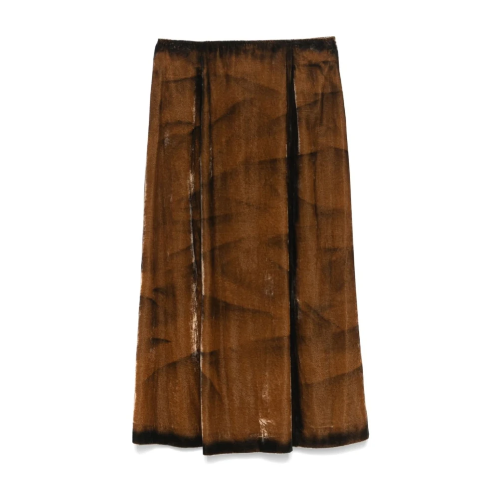 Tela Flame Rokken Brown Dames