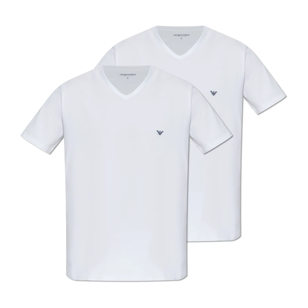 Emporio Armani Vit Two-Pack V-Neck T-Shirts