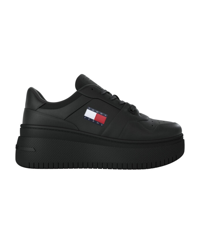 sneakers-flatform-retro-noir-loisirs