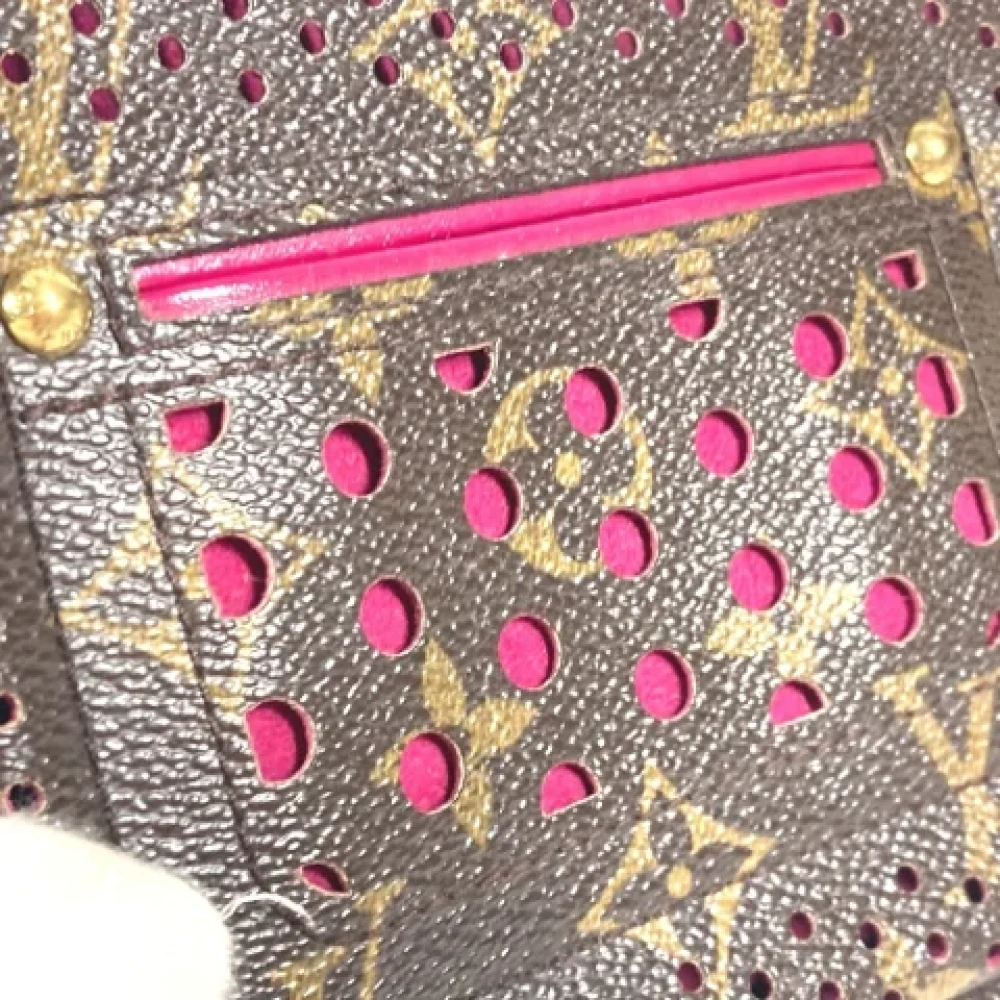 Louis Vuitton Vintage Pre-owned Canvas clutches Brown Dames