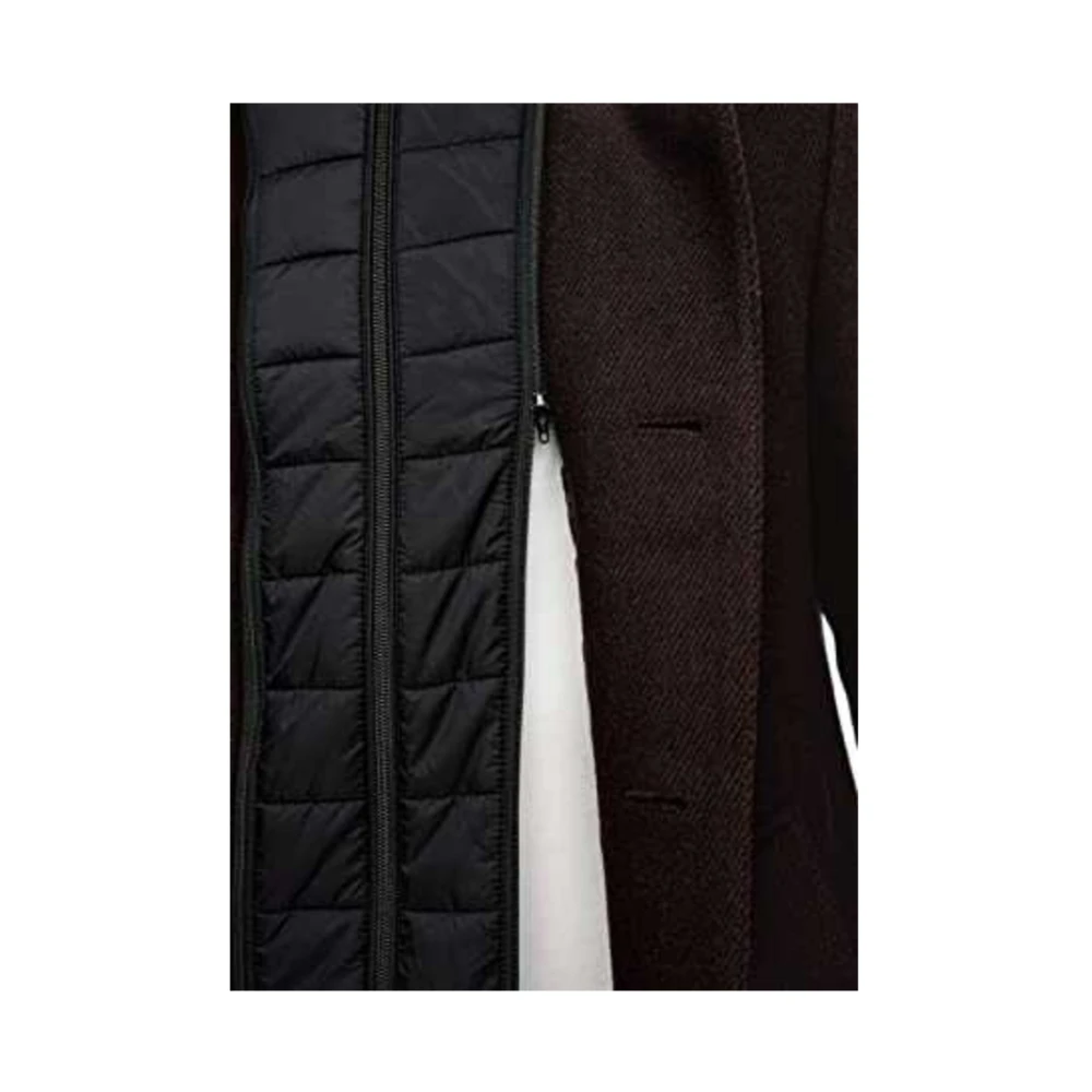 s.Oliver Korte Jas Stijl Comfortabele Pasvorm Brown Heren