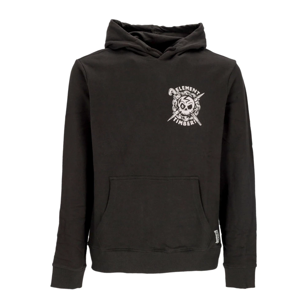 Element Passenger Lichtgewicht Hoodie Zwart Black Heren