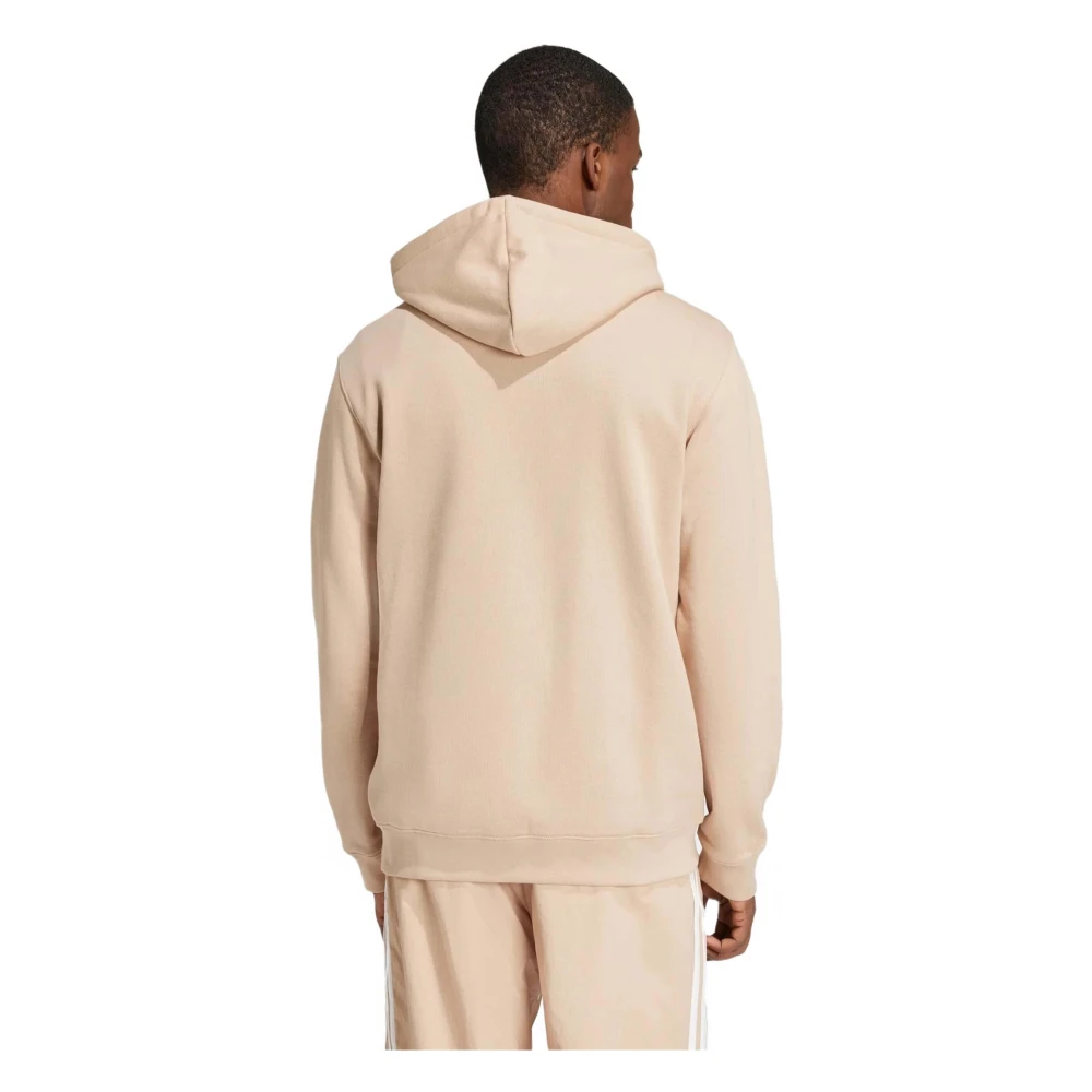 Adidas Adicolor Classics Trifolio Hoodie Beige Heren