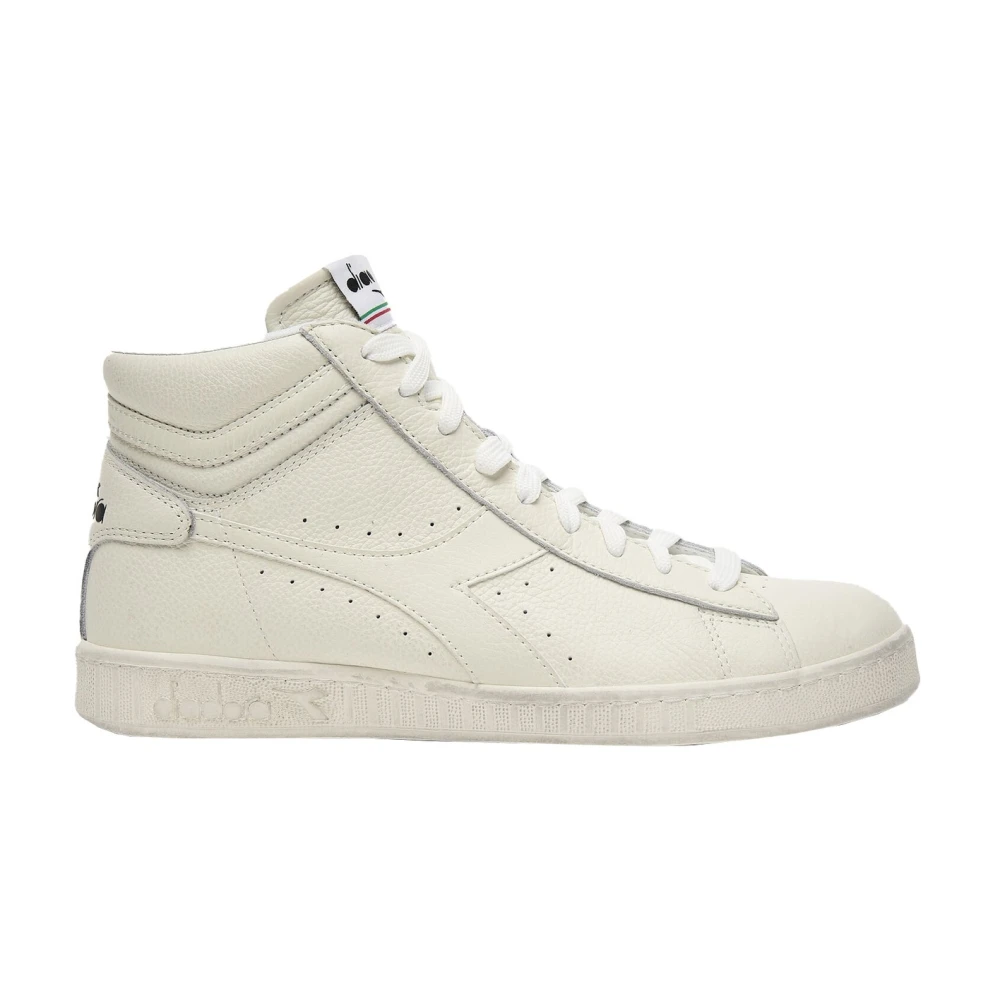 Diadora Game L High Premium leren sneakers Heren Schoenen Wit
