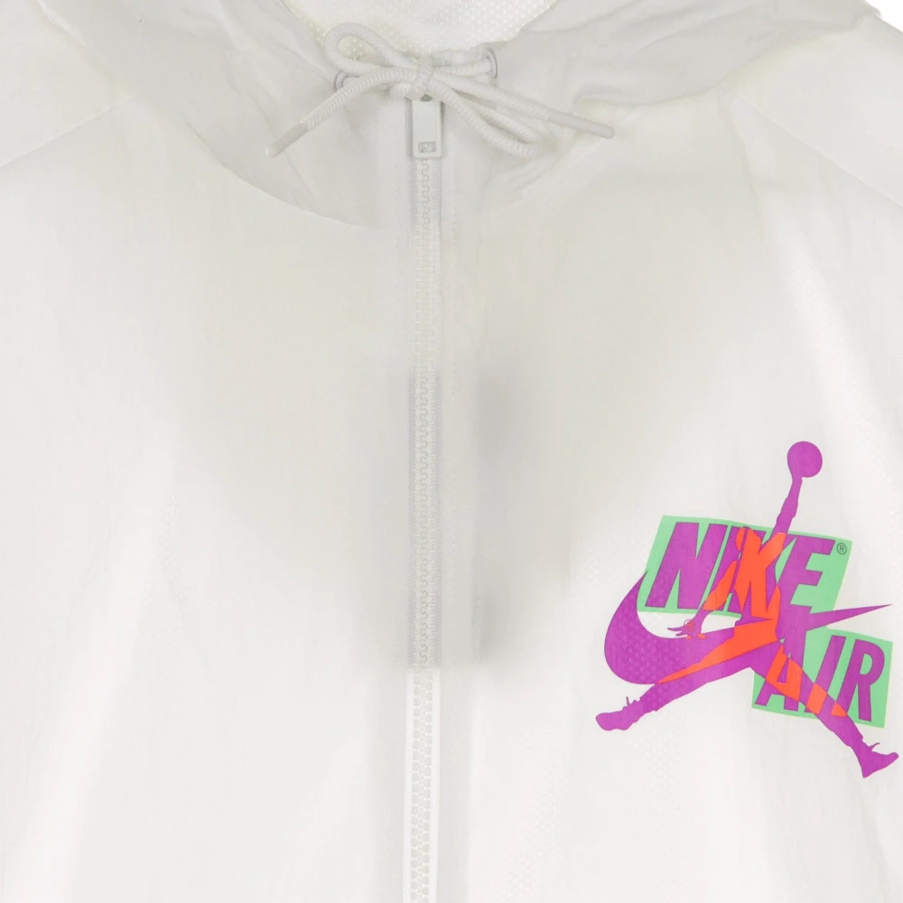 Jordan Klassieke Heren Windbreaker Jas White Heren