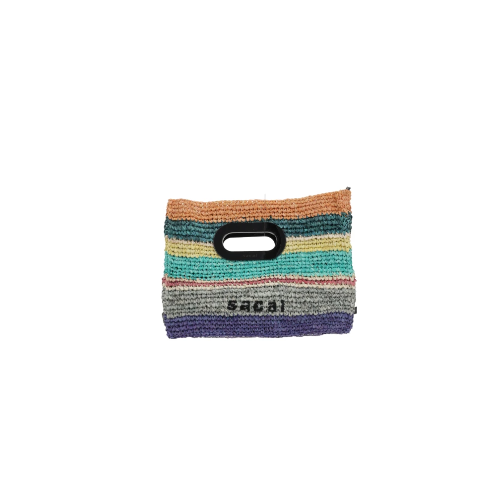 Sacai Gestreepte Multikleur Winkelmand Multicolor Dames