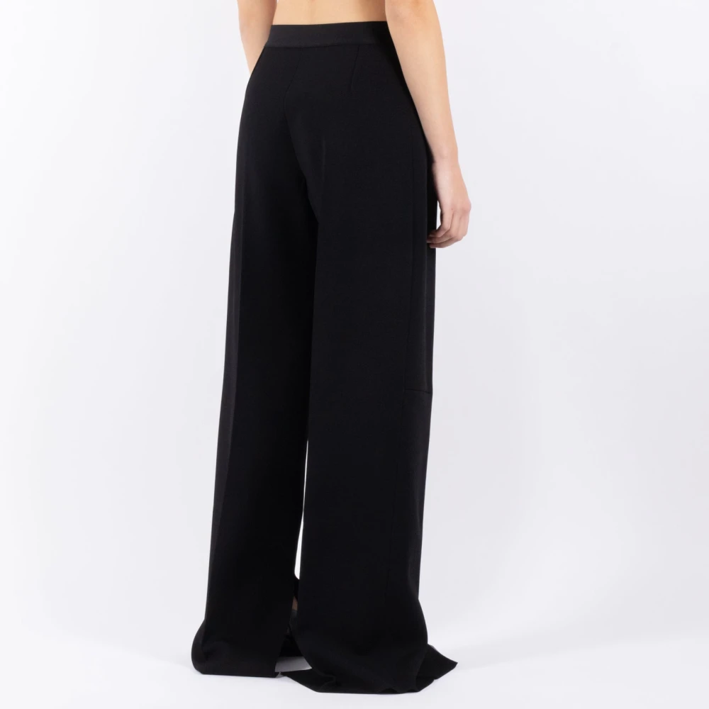 Jil Sander Zwarte Broek Stijlvol Model Black Dames