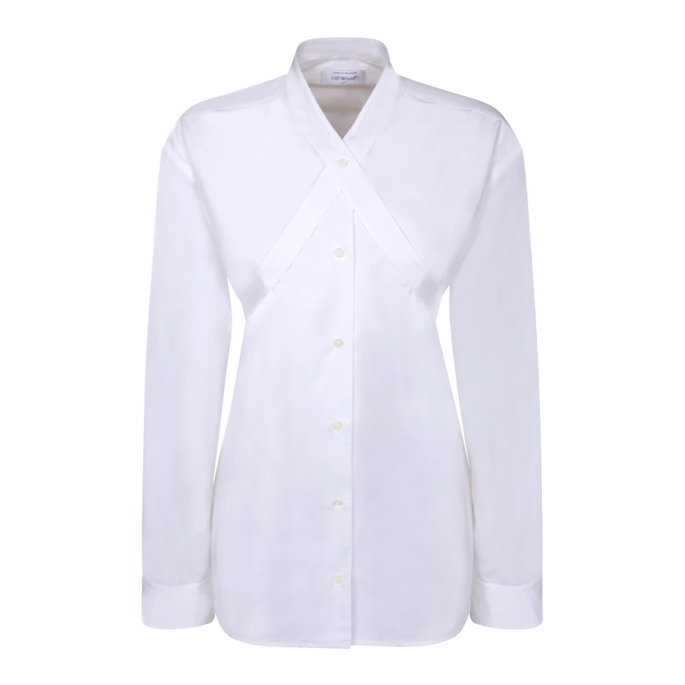 Off White Witte T-shirts & Polos voor Dames White Dames
