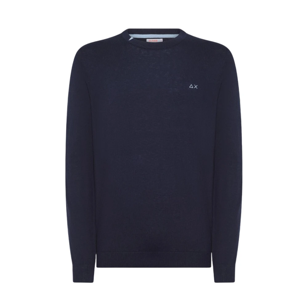 Sun68 Comfortabele jumpers voor alle seizoenen Blue Heren