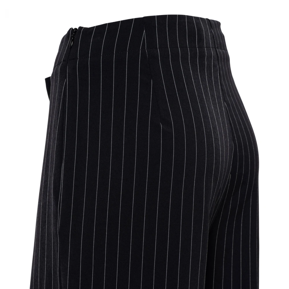 &Co Woman Wijde Broek Zomerse Stijl Black Dames