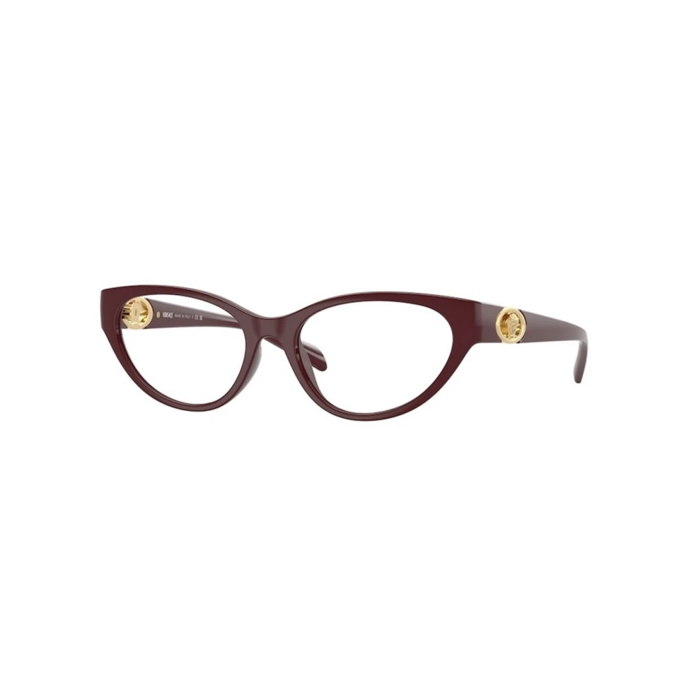 Versace Women's Purple Glasses, 54 Mm, Cat Eye Frame
