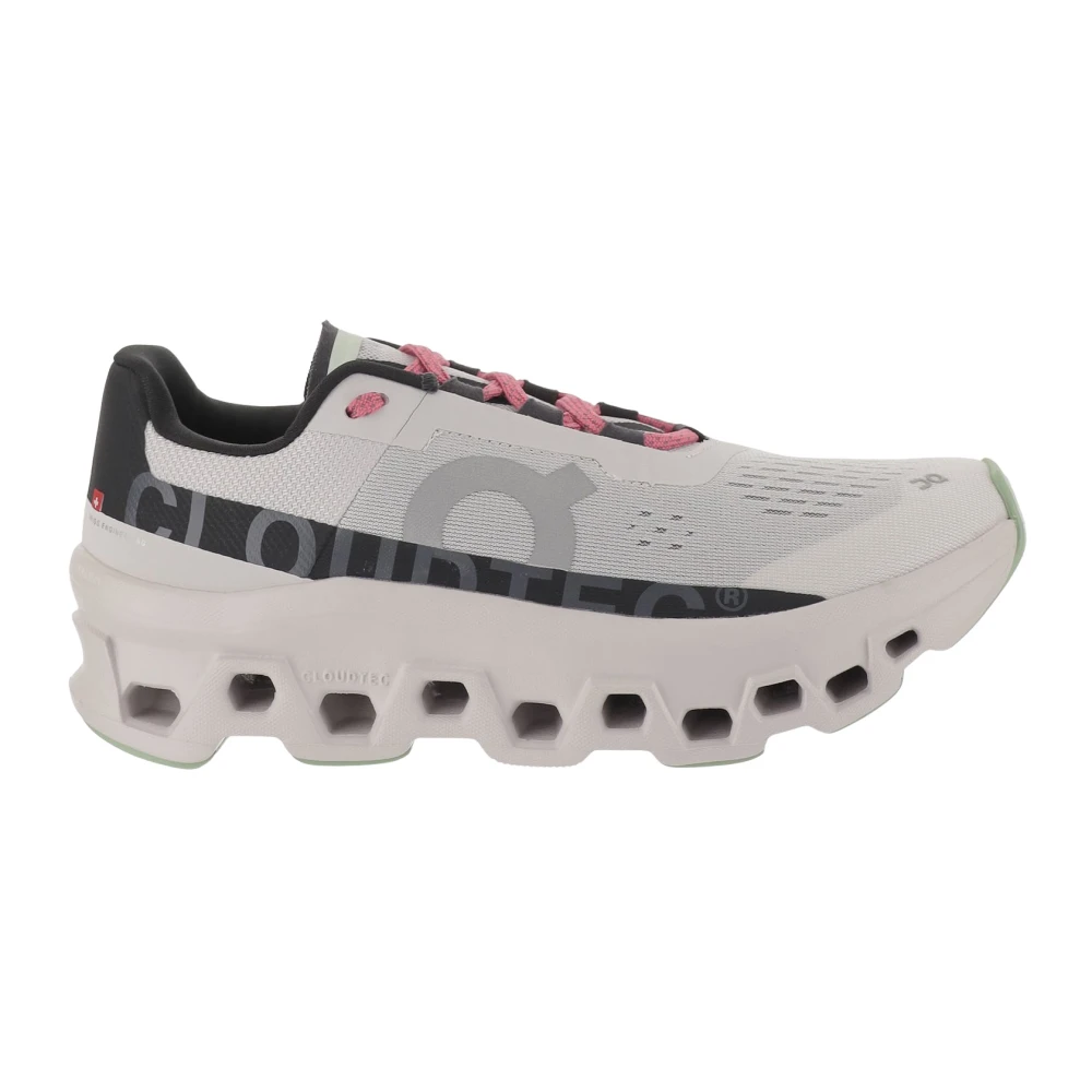 On Running Andningsbara CloudMonster Sneakers med Speedboard® Mellansula White, Herr