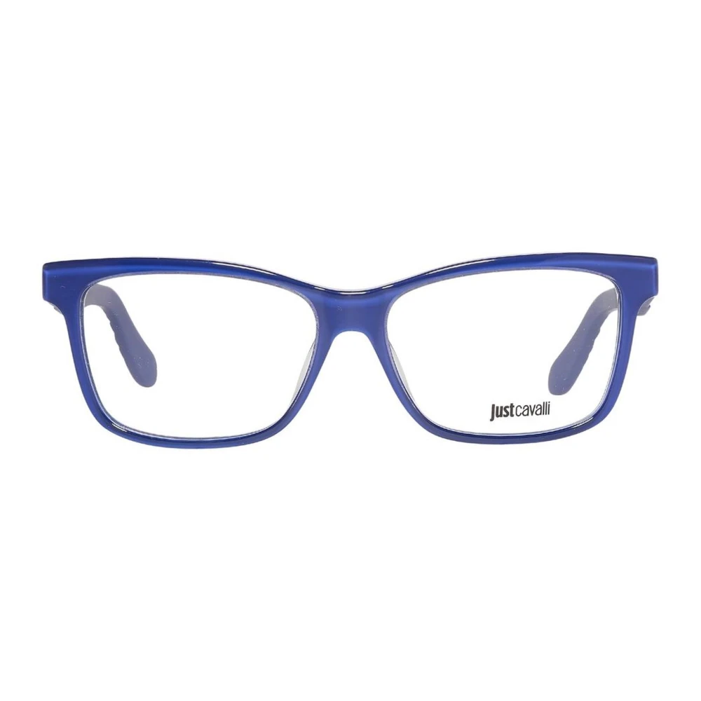 Just Cavalli Blauwe Kunststof Frames met Wijzerplaat Blue Dames