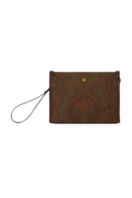 Medium Paisley Jacquard Pouch