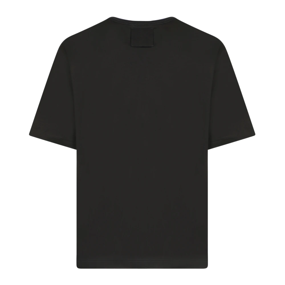 Lanvin Zwarte T-shirt voor mannen Black Heren