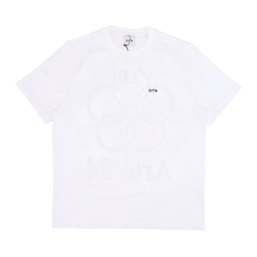 Arte Antwerp Vit Herr T-shirt med Ringar White, Herr