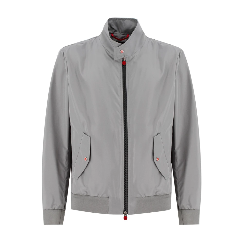 Kiton Klassieke Lichtgewicht Ritsjas Gray Heren